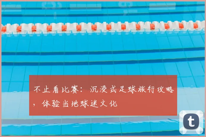 不止看比赛：沉浸式足球旅行攻略，体验当地球迷文化